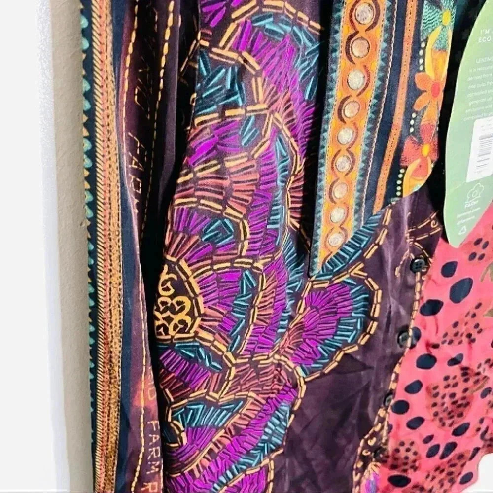 FARM Rio Multicolor Patterned Blouse - Picture 6 of 11